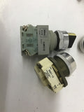 Assorted Lot of Selector Switches Lot Of 5