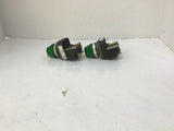 Allen Bradley 800T-P16 And 800T-Q24 Pushbuttons Lot Of 2