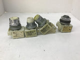 Square D 9001-KM1 Bases Lot Of 4