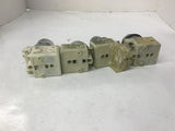 Square D 9001-KM1 Bases Lot Of 4