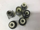 Assorted Pushbutton And Switch Bases Lot Of 6