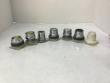 Assorted Pushbutton And Switch Bases Lot Of 7