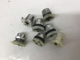 Assorted Pushbutton And Switch Bases Lot Of 7