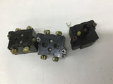 Cutler Hammer 10250T/9001 Contact Block Lot Of 3