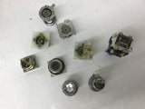 Assorted Push Buttons and Switches Lot Of 9