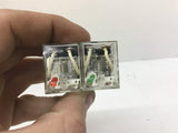 Omron LY2N Relay 20 VDC 110/120 VAC Lot Of 2