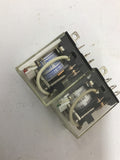 Omron LY2N Relay 20 VDC 110/120 VAC Lot Of 2