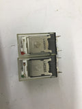 Omron LY2N Relay 20 VDC 110/120 VAC Lot Of 2