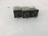 Potter Brumfield KRPA-11DG-24 24 VDC 250 VAC 1/3 HP Relay Lot Of 3