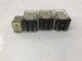 Assorted Square D Relays KU13V20 120 V 50/60 Hz and RSD4 24 VDC Lot Of 4