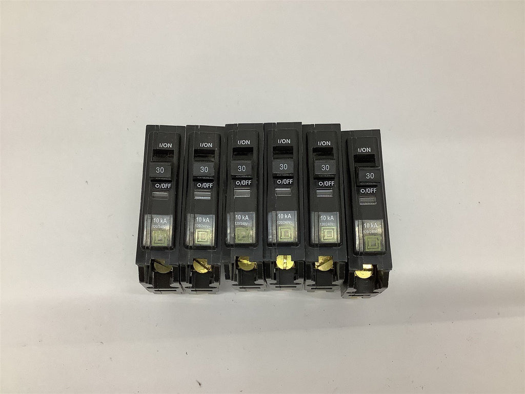 Square D Circuit Breaker AB-6004 Type 008 120/240 V 1 Pole Lot Of 6