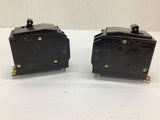 Square D AB-4865 120/240V 2 Pole Circuit Breaker Lot of 2