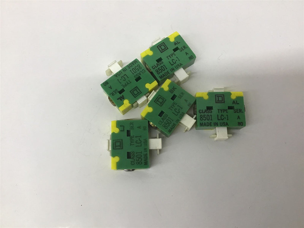 Square D 8501 LC-1 Contact Cartridge Lot Of 5