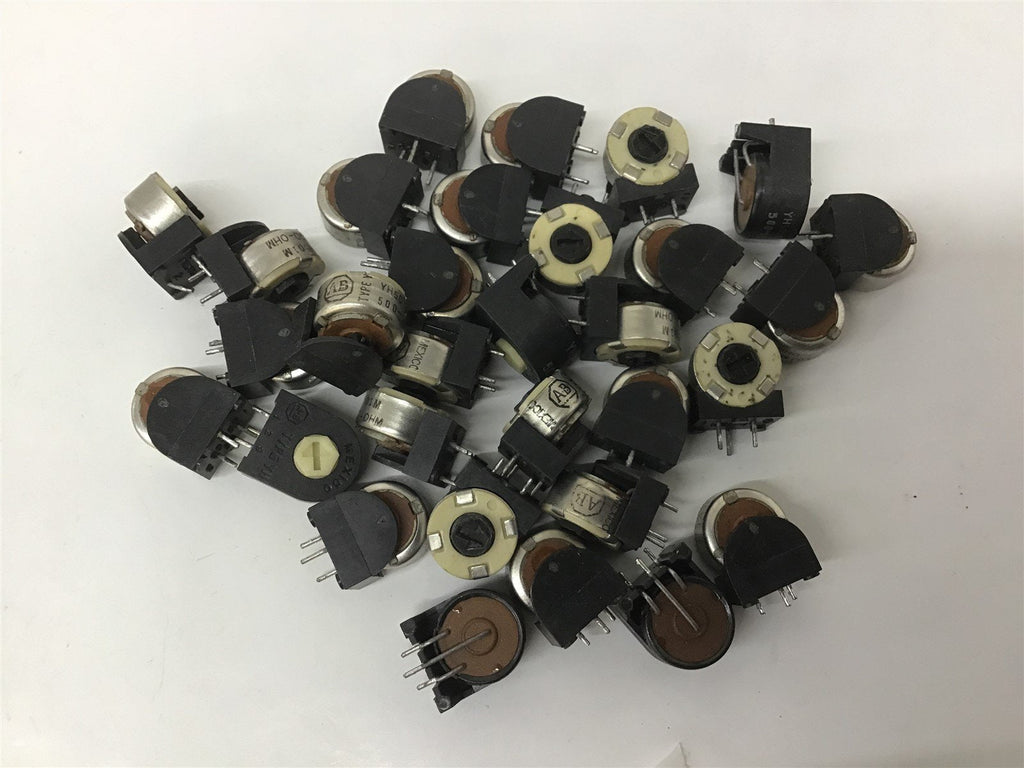 Allen Bradley Type Y 500-OHM YH501 Potentiometer Lot Of 31