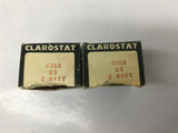 Clarostat 43C2 2 Watt Potentiometer Lot Of 2