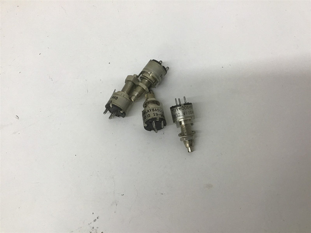 Clarostat RVALAYSA501A Potentiometer Lot Of 4