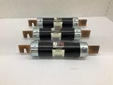 Bussmann FuseTron FRS-R-125 Dual Element Time Delay Fuse 600V Lot Of 3