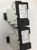 Siemens 3RV1021-0KA10 Manual Motor Starter Circuit Breaker Lot Of 2