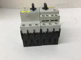 Siemens 3RV1021-0KA10 Manual Motor Starter Circuit Breaker Lot Of 2