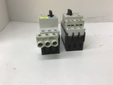 Siemens 3RV1021-0KA10 Manual Motor Starter Circuit Breaker Lot Of 2