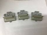 Allen-Bradley 1794-TBNF Terminal Blocks 230 VAC 10 A Lot Of 3