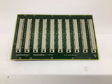 10 Way Backplane Assy 7607-8310 01 A Electrical Board