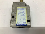 Festo 10 834 MFH-3-1/8-NPT Solenoid Valve 1.5-8 Bar 21.8-116 PSI