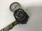 ARO 200 PSI Regulator 200 PSI Gauge And 450 CWP Valve 7/16" Port