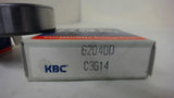 LOT OF 3---KBC 6204DD SINGLE ROW BALL BEARING