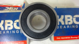 LOT OF 3---KBC 6204DD SINGLE ROW BALL BEARING