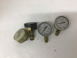 McDaniel Controls 30 PSI/600 PSI /Boston Gear/ USG Air Pressure Gauge Lot Of 4