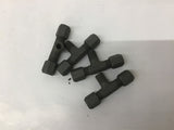 Parker 6BU Hydraulic / Pneumatic Fittings 3/8" Compression T Unions Lot Of 4