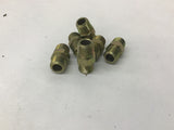 Hydraulic / Pneumatic Fittings 3/8x16 Threaded Lot Of 6