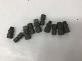 Assorted Parker 6BU And 8BU 1/4" And 3/8" Fittings Lot Of 10