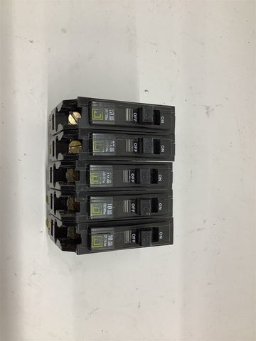 Square D NE-3921 Circuit Breaker 1 P 120/240 V Lot Of 5