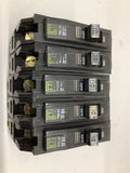 Square D NE-3921 Circuit Breaker 1 P 120/240 V Lot Of 5