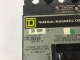 Square D FAL36030 Thermal-Magnetic Circuit Breaker 30AMP