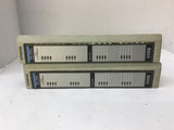 AEG Modicon AS-B855-016 True Low Input Module Lot Of 2