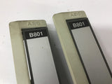 AEG Modicon B801 800 Series I/O Spare Slot Lot of 2