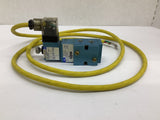 MAC 711C-11-PI-594JC W/ PID-594JC Solenoid Valve 150 PSI 24 VDC 2.5 W