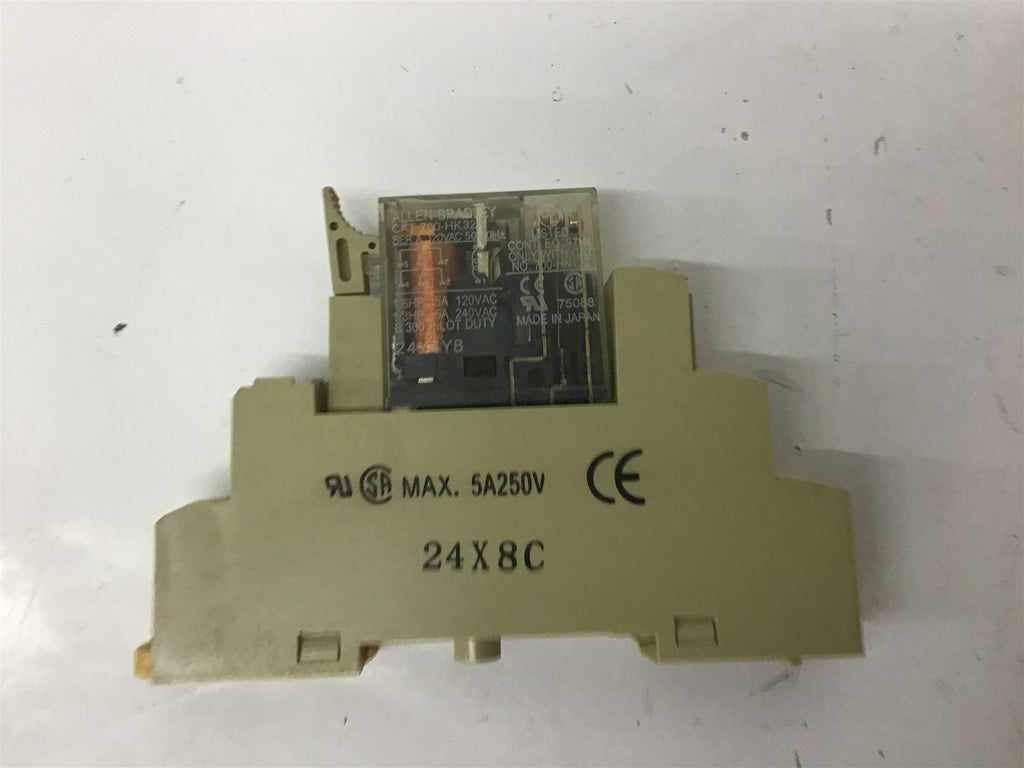 Allen-Bradley 700-HK32A1 Relay W/ 24X8C Base