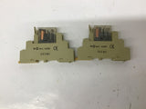 Allen-Bradley 700-HK32A1 Relay W/ 24X8C Base Lot Of 2