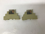 Allen-Bradley 700-HK32A1 Relay W/ 24X8C Base Lot Of 2