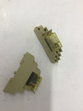 IDEC RJ2S-CL Relay W/ 24X8C Base Lot Of 2