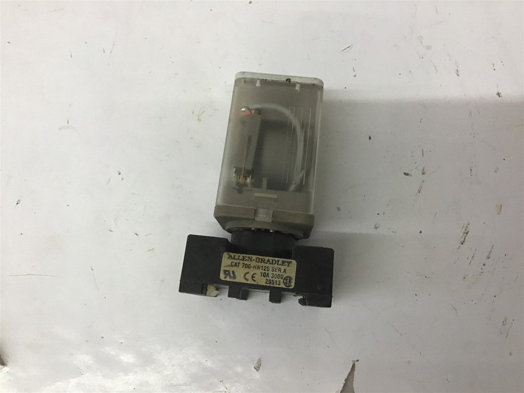 Allen-Bradley 700-HA32A1 Ice Cube Relay W/ 700-HN125 Base