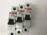 ABB S 201 K1A K3A K10A Circuit Breaker 1 P Lot Of 3