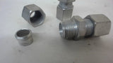 ERMETO TUBE COMPRESSION COUPLING, 3/8" ID