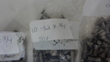 LOT OF 300+ COUNTERSUNK SCREWS STAINLESS STEEL