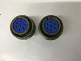 Amphenol MS3106A16S-1S Connector Lot Of 2