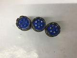 Amphenol 97-310B18-12P Circular Connector Lot Of 3